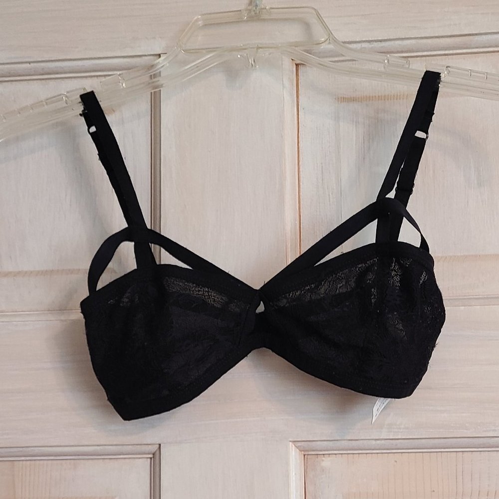 Silence and Noise Black Bralette